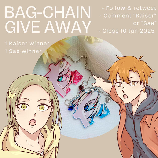 Give Away Kaiser &amp; Sae Bag-Chain